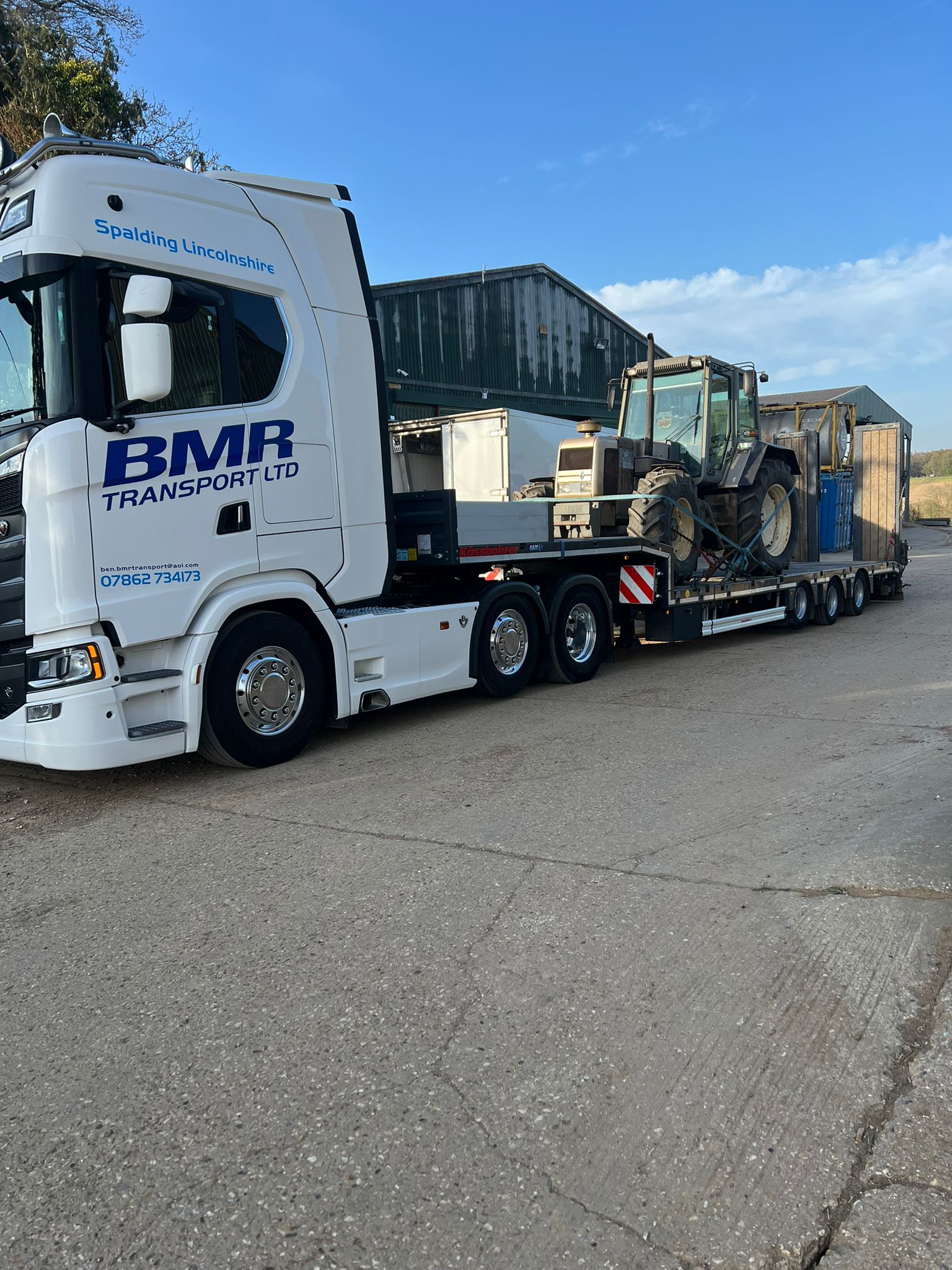 BMR Transport – Professional Low Loader, Heavy Haulage & Machinery Transport Services