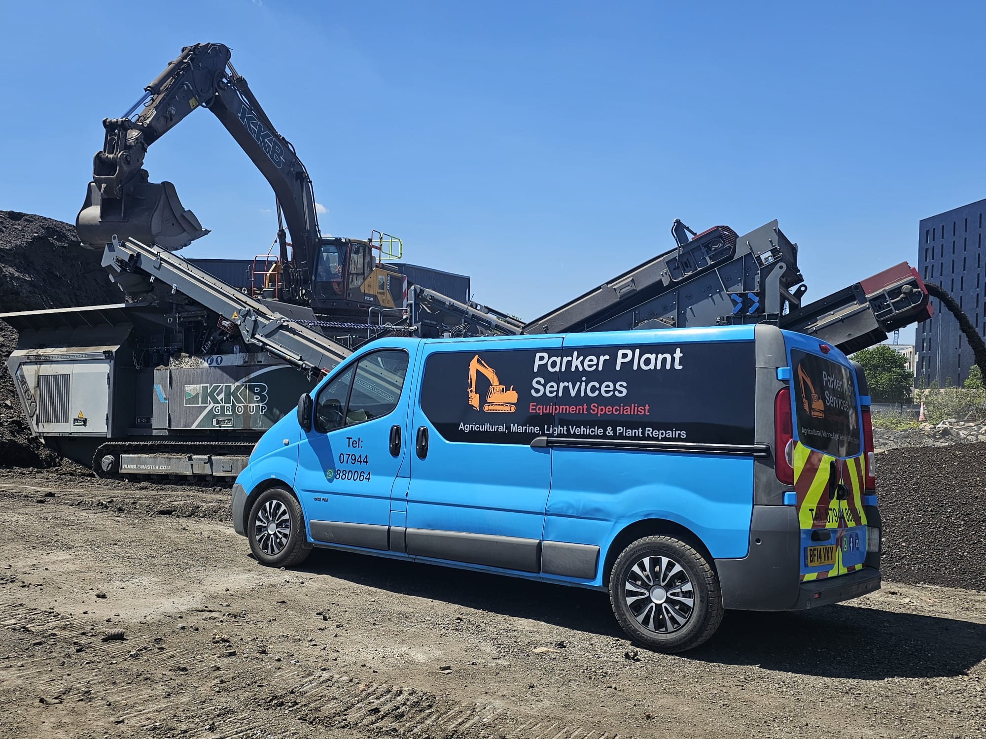 Mobile Plant Repairs, Machinery Sales & LOLER Inspections Across East Anglia