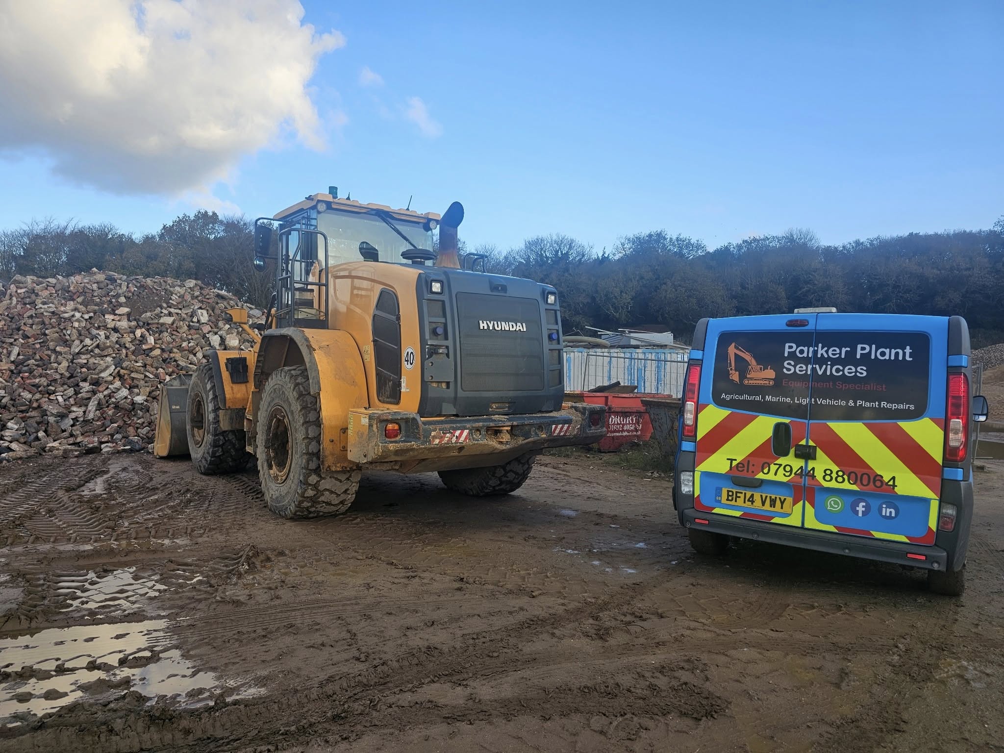 🌐 Featured Website Design | Parker Plant Services Ltd 🚜