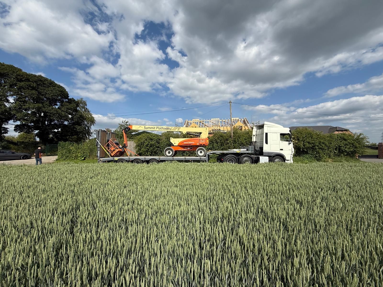 Low Loader Transport in Yorkshire: Raptor Transport