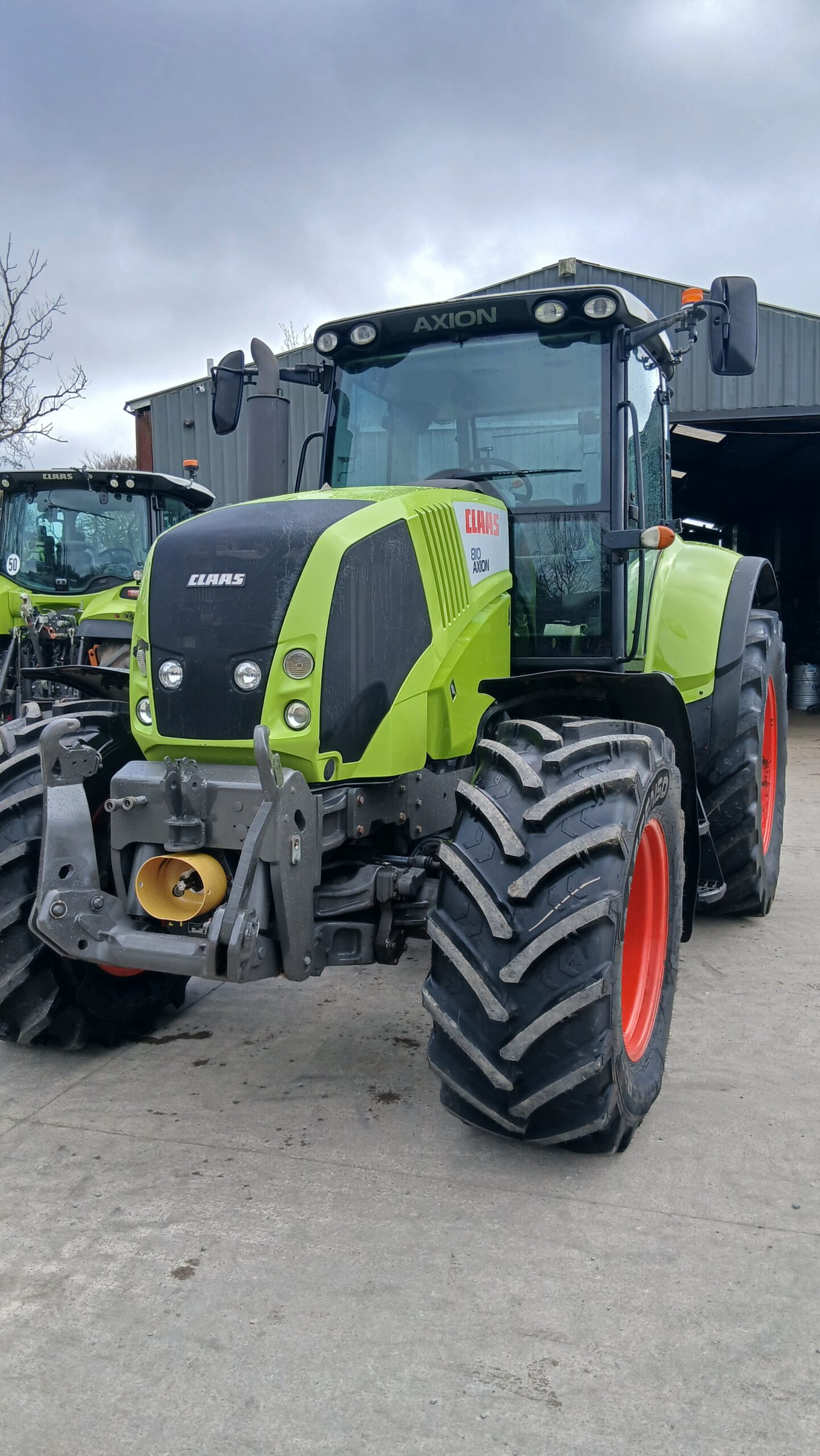 Claas Axion 810 detail