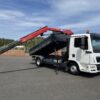 2017 67 MAN TGL 12 ton TIPPER WITH HMF CRANE MANUAL TRANSMISSION